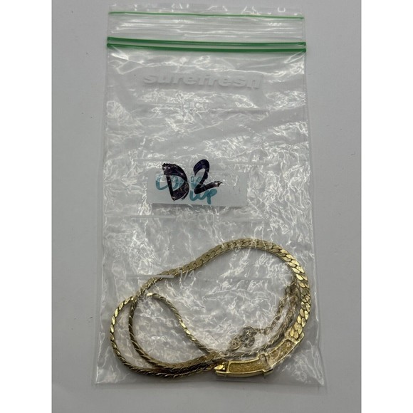 Christian Dior Green Clear Swarovski Crystal NECKLACE 1980s Vintage 15" 2" CHAIN - Picture 8 of 8